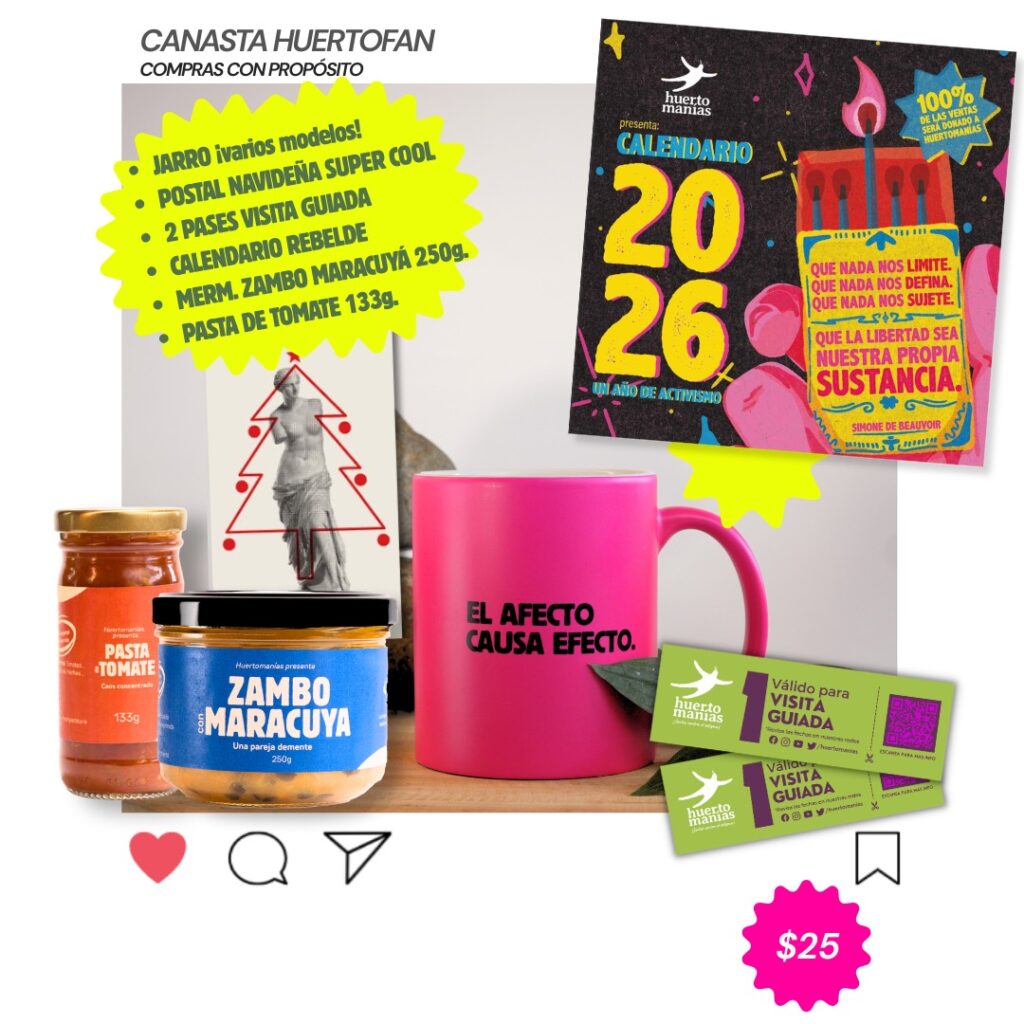 Instagram post from huertomanias. This post is in position 2.