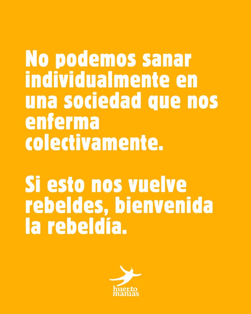 Instagram post from huertomanias. This post is in position 1.