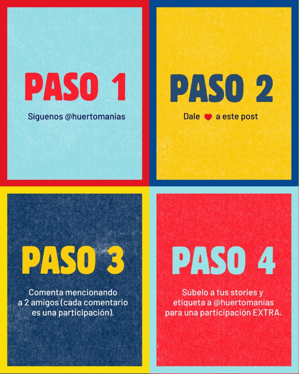 Instagram post from huertomanias. This post is in position 1.